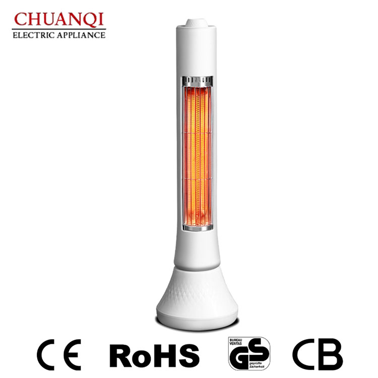 Oscillating فنکشن کے ساتھ 400W 1Tube کاربن ہیٹر